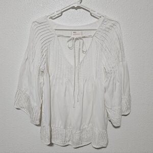 Sancia peasant style top oversized size small
